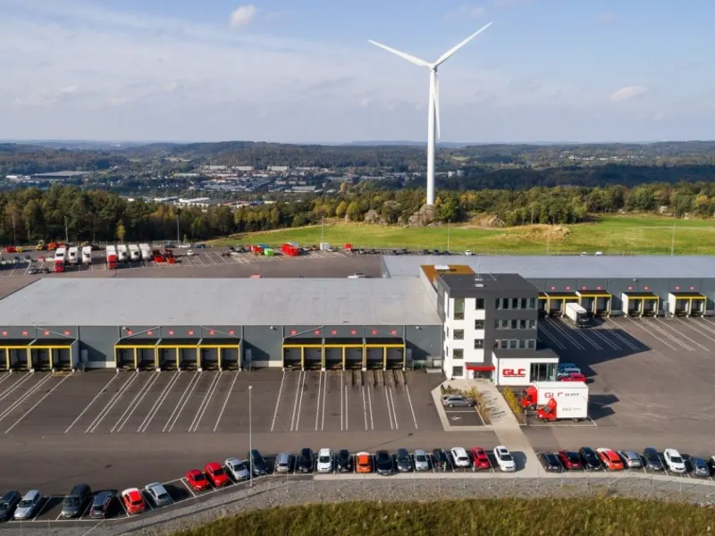 Omlastningshub – GLC:s terminal i Agnesberg