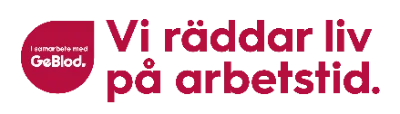 GeBlod – vi räddar liv på arbetstid