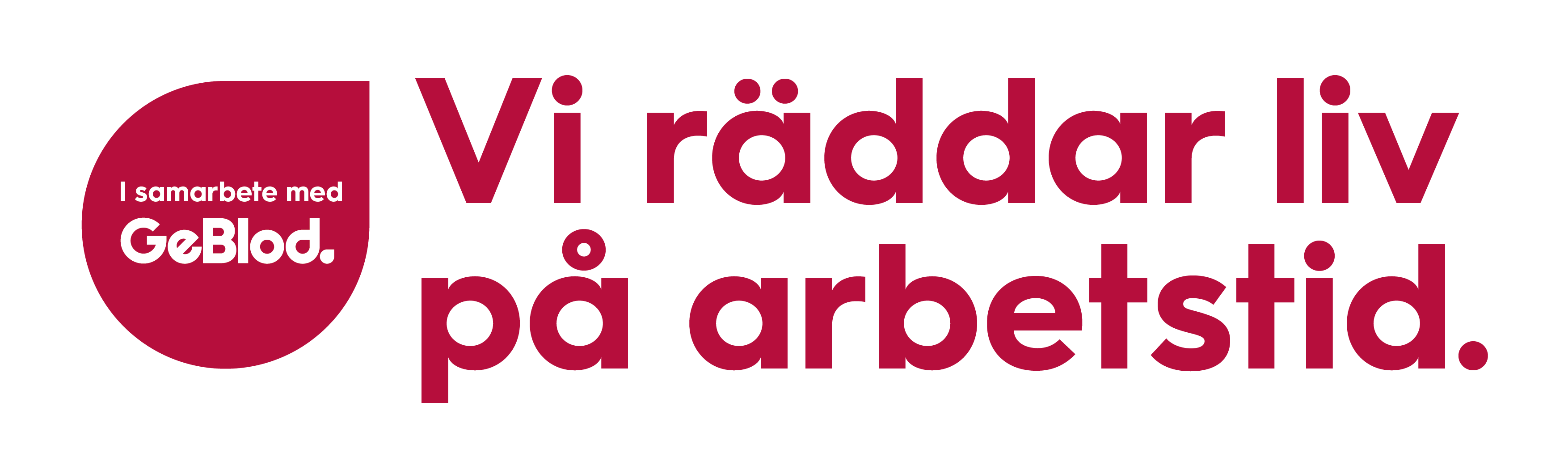 GeBlod – vi räddar liv på arbetstid